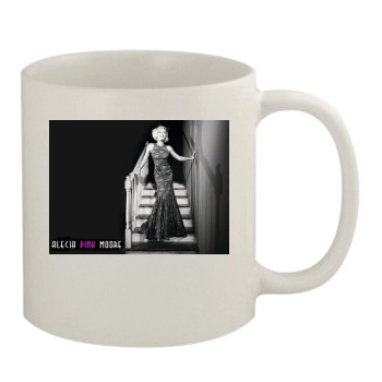 Pink 11oz White Mug