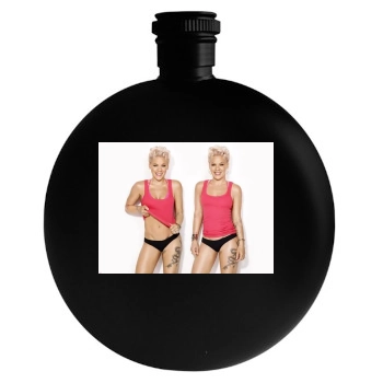 Pink Round Flask