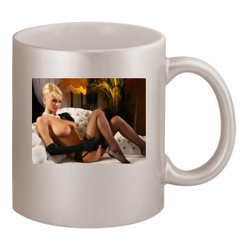 Rhian Sugden 11oz Metallic Silver Mug