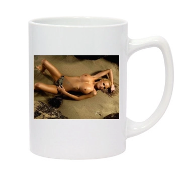 Rhian Sugden 14oz White Statesman Mug