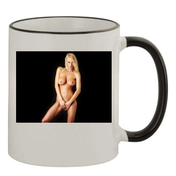 Rhian Sugden 11oz Colored Rim & Handle Mug