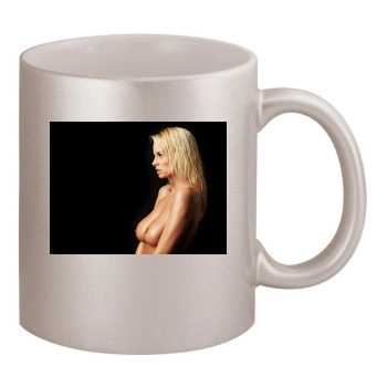 Rhian Sugden 11oz Metallic Silver Mug