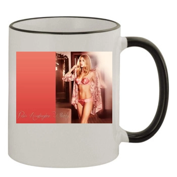 Rosie Huntington-Whiteley 11oz Colored Rim & Handle Mug