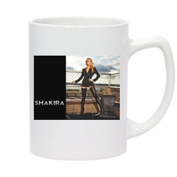 Shakira 14oz White Statesman Mug