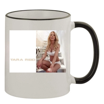 Tara Reid 11oz Colored Rim & Handle Mug