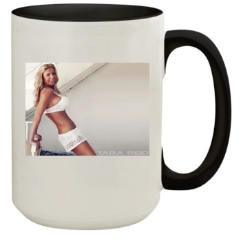 Tara Reid 15oz Colored Inner & Handle Mug