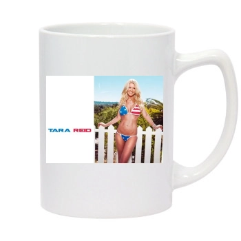 Tara Reid 14oz White Statesman Mug