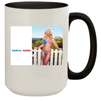 Tara Reid 15oz Colored Inner & Handle Mug