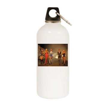 The Saturdays White Water Bottle With Carabiner