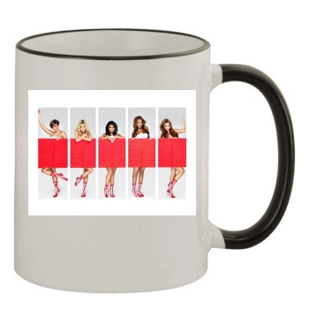 The Saturdays 11oz Colored Rim & Handle Mug