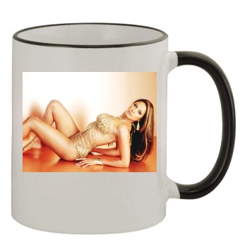 Traci Bingham 11oz Colored Rim & Handle Mug