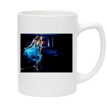 Traci Bingham 14oz White Statesman Mug