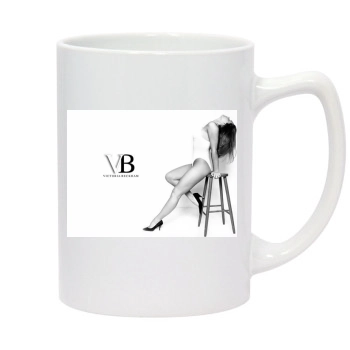 Victoria Beckham 14oz White Statesman Mug