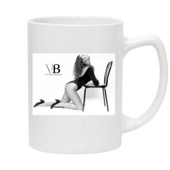 Victoria Beckham 14oz White Statesman Mug