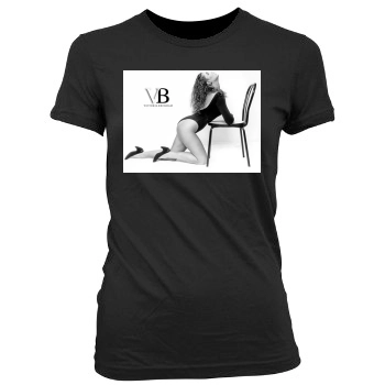 Victoria Beckham Women's Junior Cut Crewneck T-Shirt