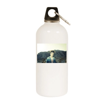 Bastille White Water Bottle With Carabiner