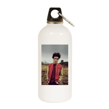 Bastille White Water Bottle With Carabiner