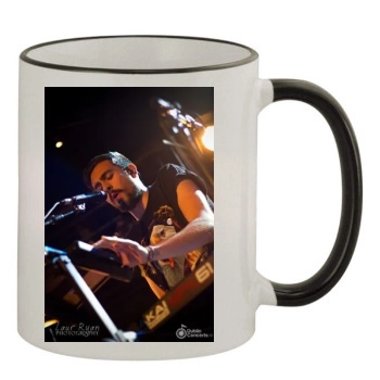 Bastille 11oz Colored Rim & Handle Mug