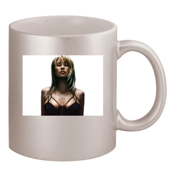 Rachel Stevens 11oz Metallic Silver Mug