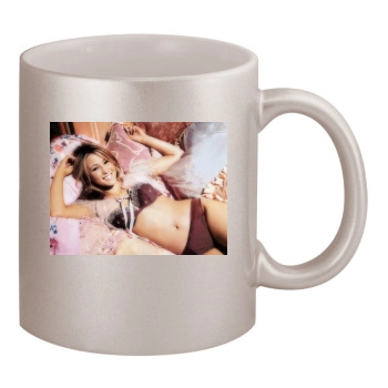 Rachel Stevens 11oz Metallic Silver Mug