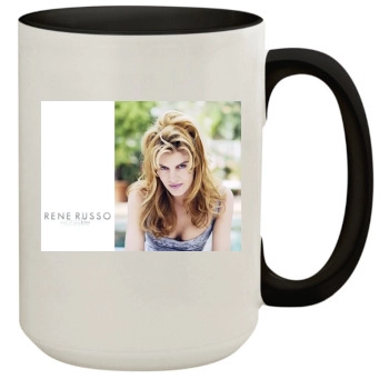 Rene Russo 15oz Colored Inner & Handle Mug