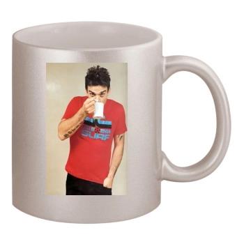 Robbie Williams 11oz Metallic Silver Mug