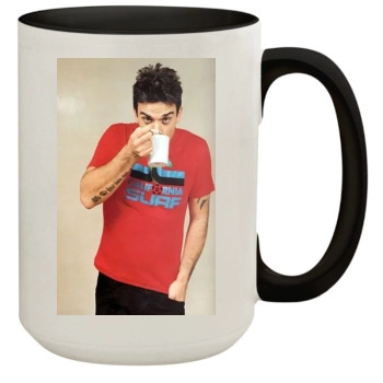 Robbie Williams 15oz Colored Inner & Handle Mug