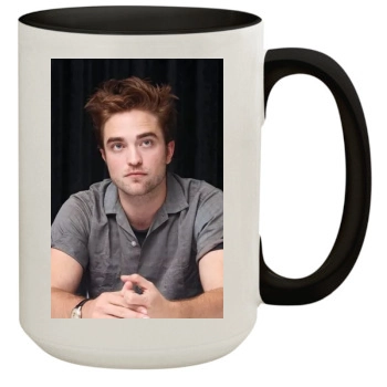 Robert Pattinson 15oz Colored Inner & Handle Mug