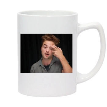 Robert Pattinson 14oz White Statesman Mug