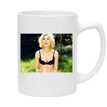 Rosamund Pike 14oz White Statesman Mug