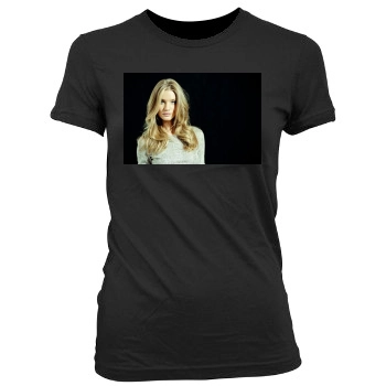 Rosie Huntington-Whiteley Women's Junior Cut Crewneck T-Shirt