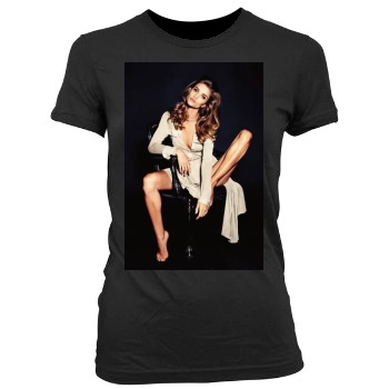 Rosie Huntington-Whiteley Women's Junior Cut Crewneck T-Shirt