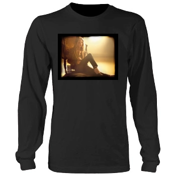 Rosie Huntington-Whiteley Men's Heavy Long Sleeve TShirt