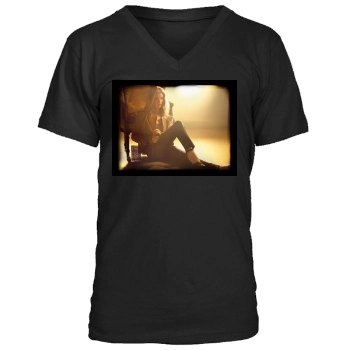 Rosie Huntington-Whiteley Men's V-Neck T-Shirt