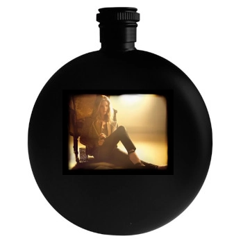 Rosie Huntington-Whiteley Round Flask