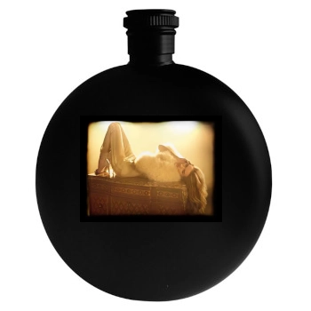 Rosie Huntington-Whiteley Round Flask