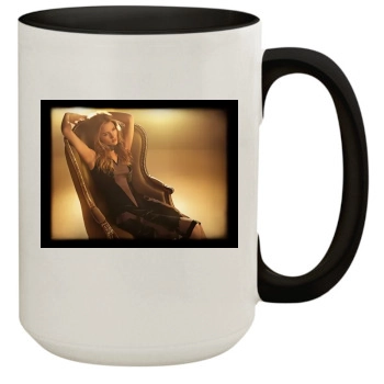 Rosie Huntington-Whiteley 15oz Colored Inner & Handle Mug