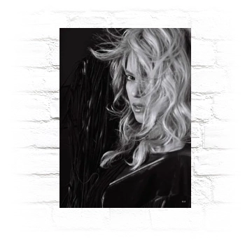 Shakira Metal Wall Art