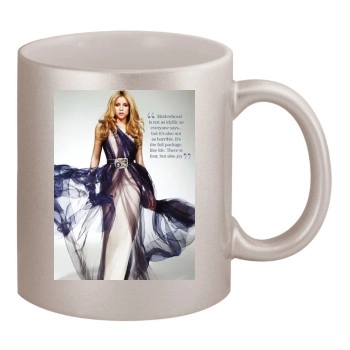 Shakira 11oz Metallic Silver Mug