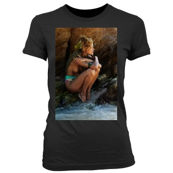 Edita Vilkeviciute Women's Junior Cut Crewneck T-Shirt