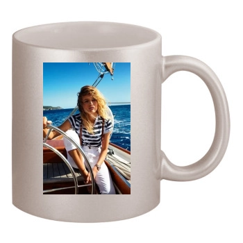 Edita Vilkeviciute 11oz Metallic Silver Mug