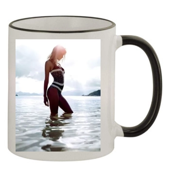 Edita Vilkeviciute 11oz Colored Rim & Handle Mug