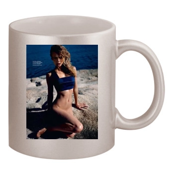 Edita Vilkeviciute 11oz Metallic Silver Mug