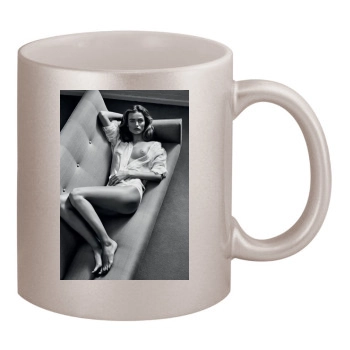 Edita Vilkeviciute 11oz Metallic Silver Mug