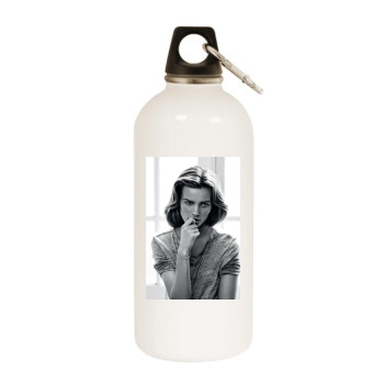 Edita Vilkeviciute White Water Bottle With Carabiner