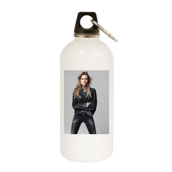 Edita Vilkeviciute White Water Bottle With Carabiner