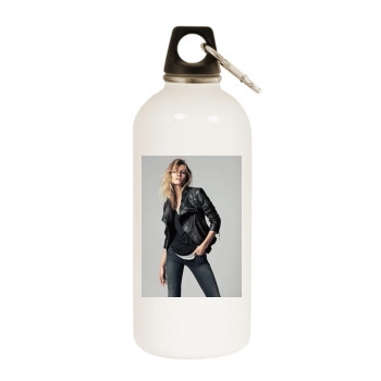 Edita Vilkeviciute White Water Bottle With Carabiner