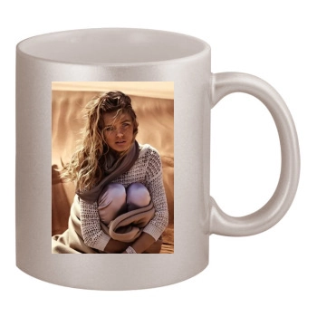 Edita Vilkeviciute 11oz Metallic Silver Mug