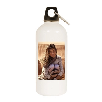 Edita Vilkeviciute White Water Bottle With Carabiner