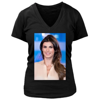 Elisabetta Canalis Women's Deep V-Neck TShirt